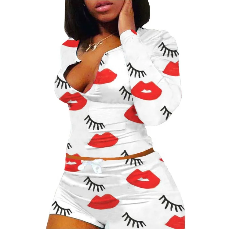 

9063 New Arrival Long Sleeve Butterfly Onesie Adult Sexy Onesie Pajamas Butterfly Pajama Two Piece, 13 colors