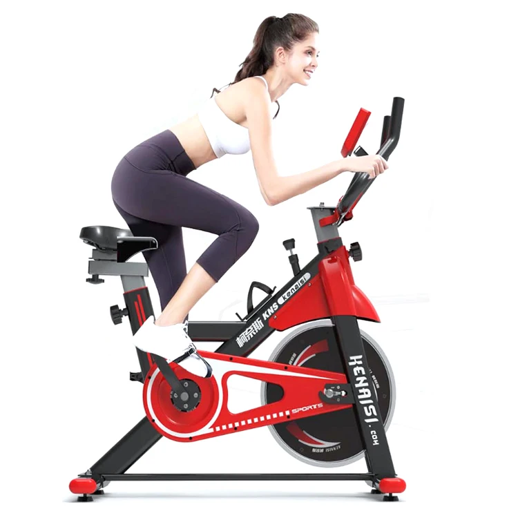 

SKYBOARD Steel Black Red Commercial Indoor Spinning Bike Suppliers Gym Bicycle, Black and red