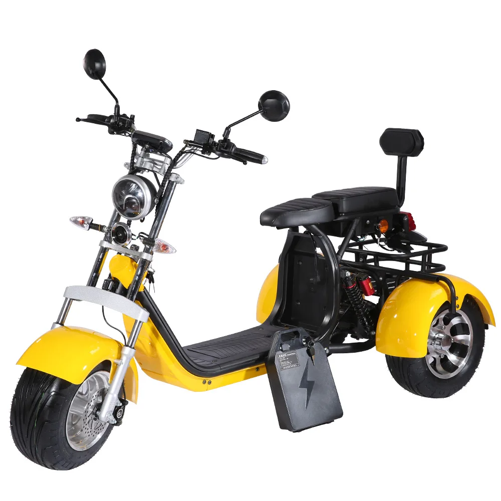 

Adult Electric Scooters 3 wheel Tricycle Moto Elettrical Tricycle Motorbike