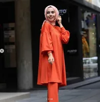 

Middle East Outfiits Islamic Shirt Dress Pants Suits Turkey Robe Dubai Arab Gown Casual Clothing