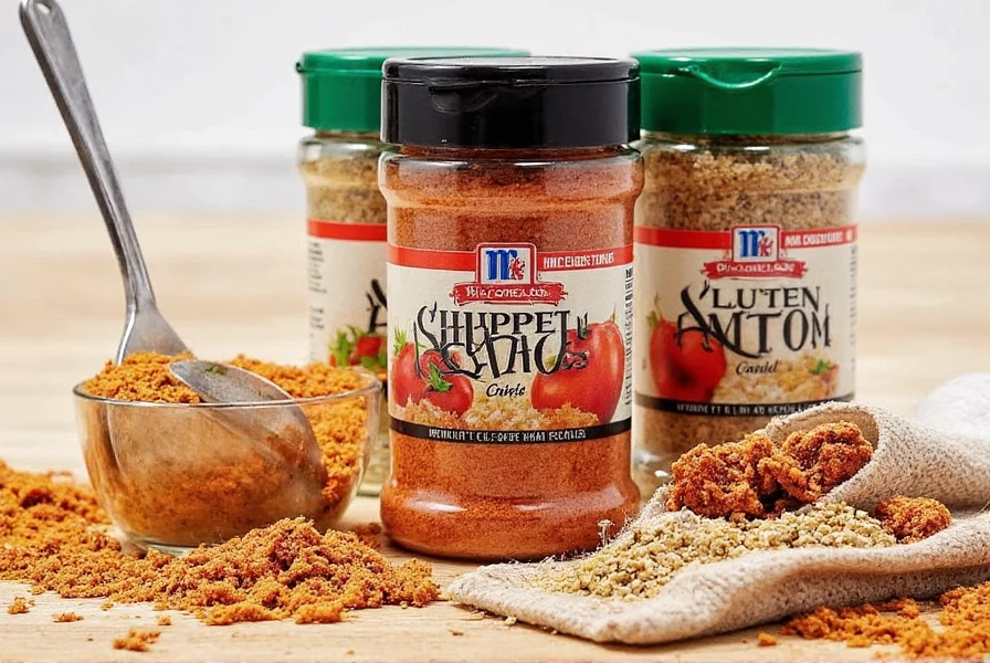 McCormick Spice Bottles Lineup