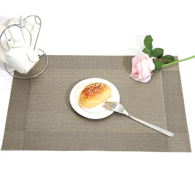 

cheap price hot sale eco-friendly table mat home decoration, Customized color