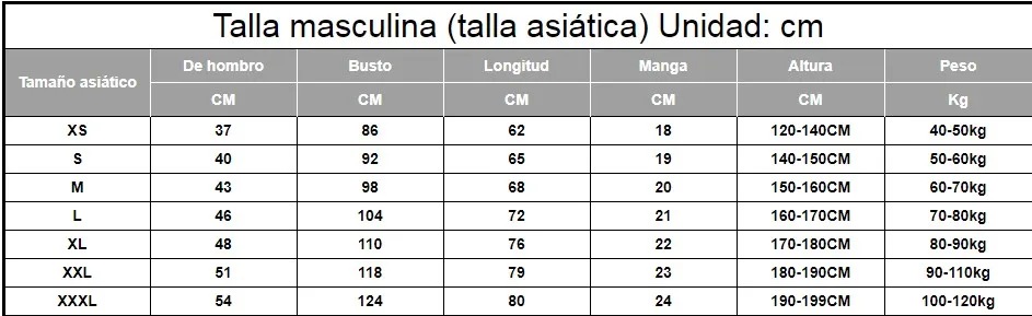 size chart for polo shirts.JPG