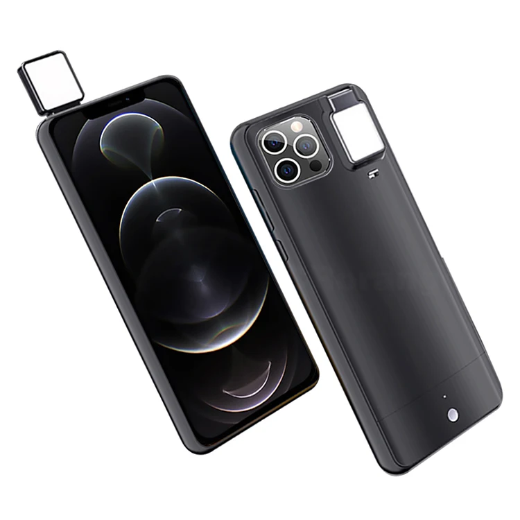 

new arrival luxury selfie light phone case for iphone 13 pro phone cover for iphone ring light case