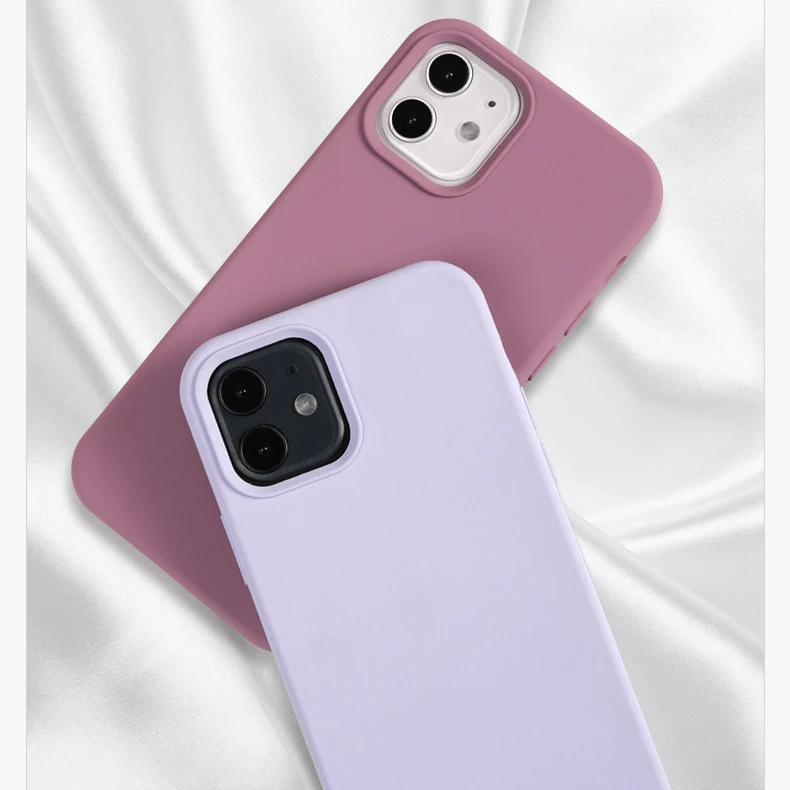 

Hot Selling Original Customization Liquid Silicone Phone Case For iphone 12pro