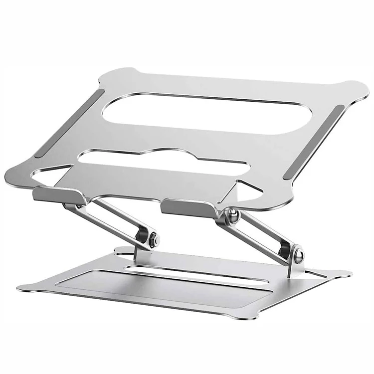 

Portable Computer Riser Desktop Holder Foldable Aluminum Laptop Stand for Macbook