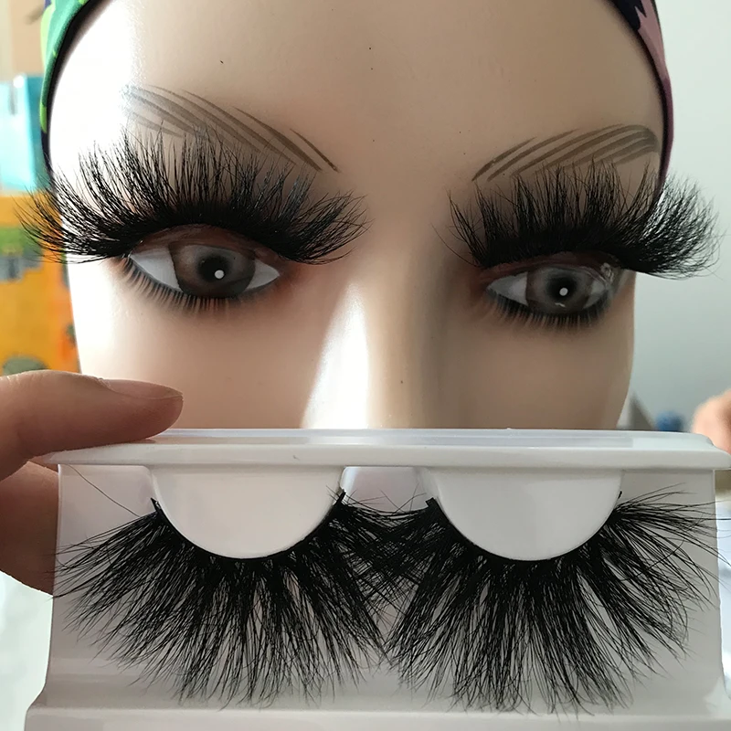 

2021 Newest styles Luxury fluffy 3d wholesale vendor 25mm lashes mink, Black
