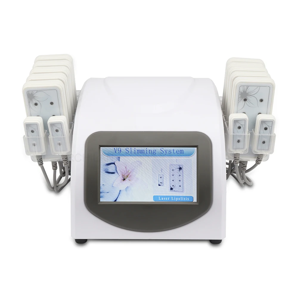 

Hot Sale 650Nm Fat Removal Lipo Laser Slimming Machine With 14 Laser Pads