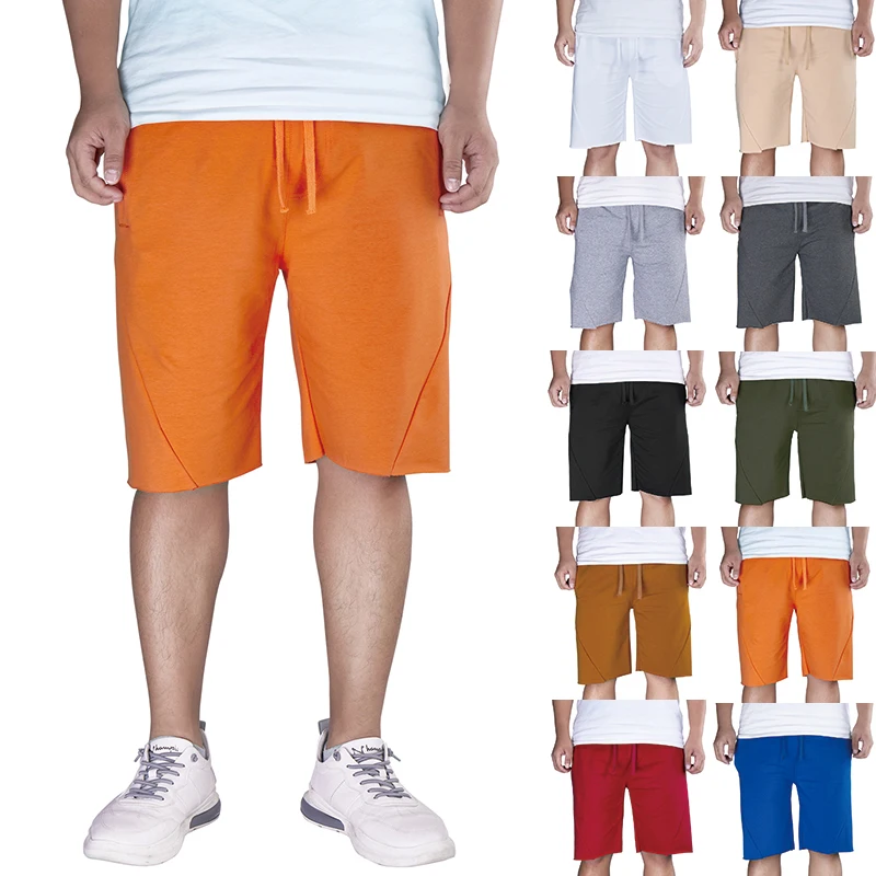 

Good Quality Casual Running Sweat Shorts Regular Fit Custom Your Logo Sports Short For Men, Black