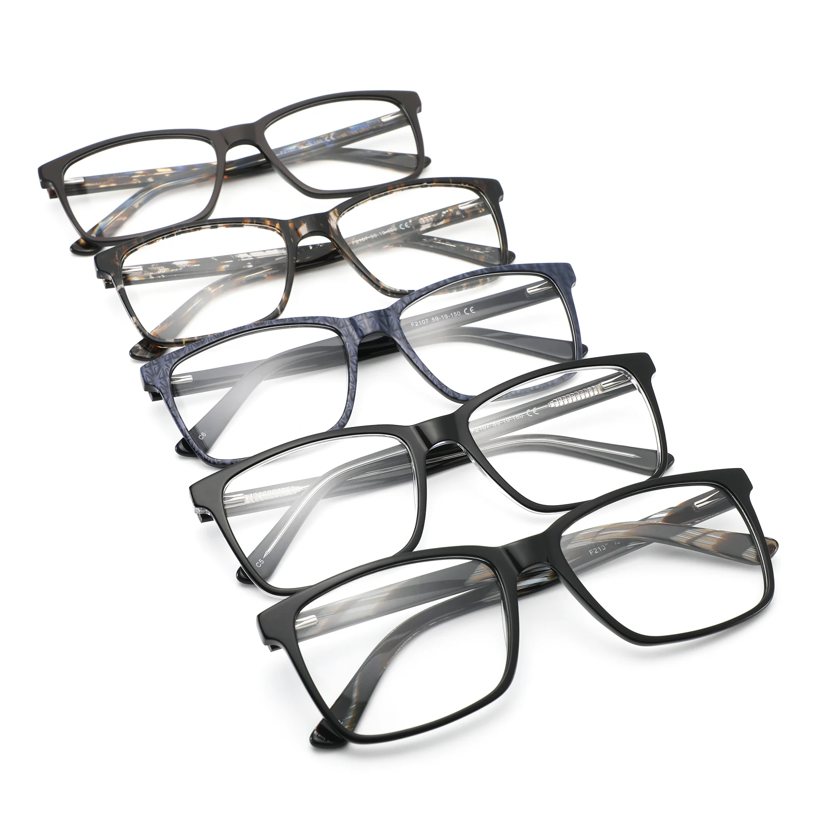 

Popular Eyewear CE China Wholesale Glass Eyeglasses Spectacle Optical Frame