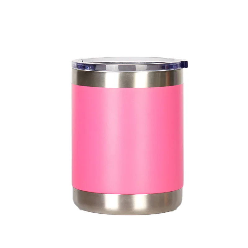 

2020 Hot Selling Portable Custom Coffee Mug Travel Double Wall 304 Stainless Steel Mug Tumbler Cup, Black/white/pink/green