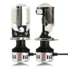 Bright Integrated Projector H4 Led Headlight Bulb,Double Lens 55W 12V 9005 9006 H7 Led Auto Headlight