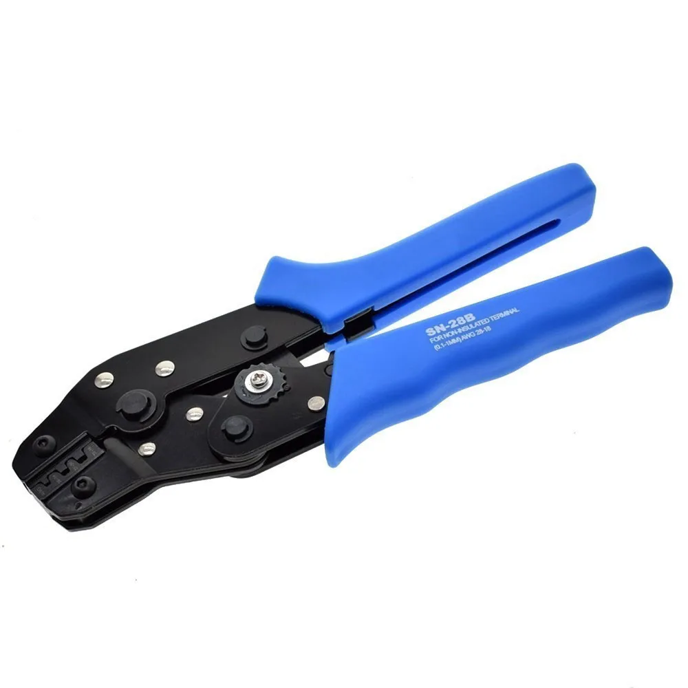 SN-28B Pin Crimping Crimper Tool 2.54mm 3.96mm 28-18AWG for Dupont 