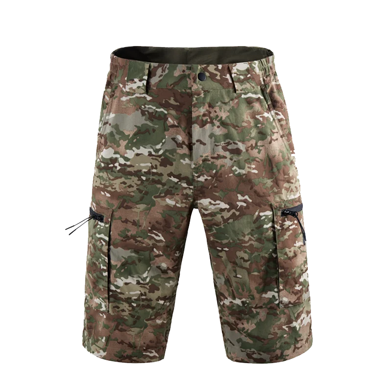 

Men's customized quick-drying multi-pocket sports and leisure stretch waist shorts