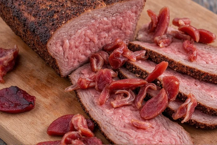 Smoked salt beef packaging