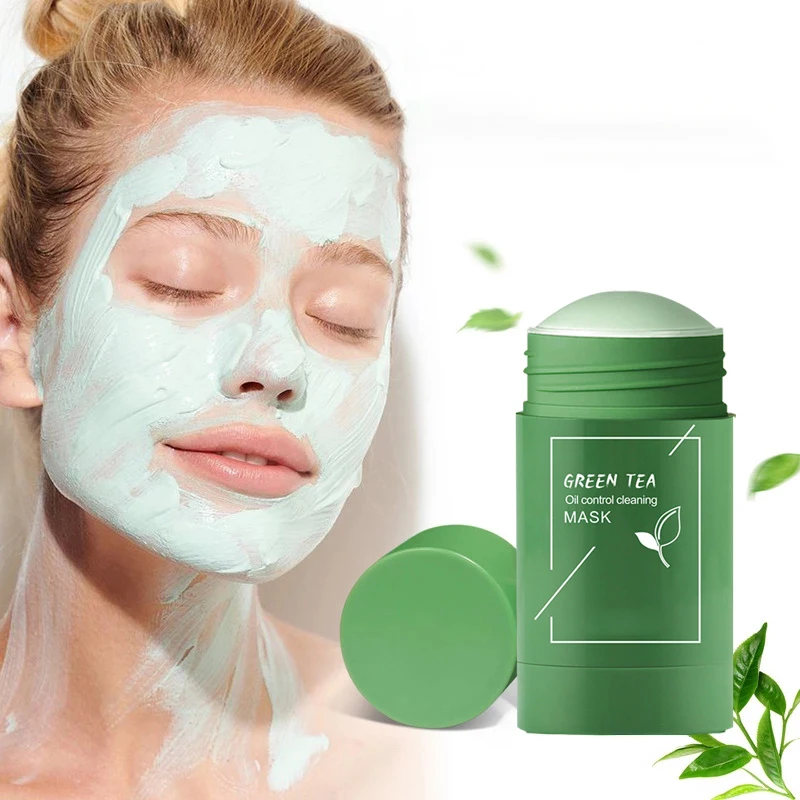 

remove acne control oil Green Tea Mask Smear cleansing OEM to , , shrink pores, and collect lazy