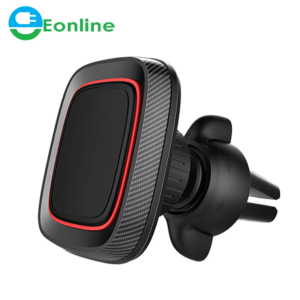 

EONLINE Car Magnetic Phone Holder for iPhone X XR XS Max 360 Rotation Mount Windshield Car Holder for Mobile Phone in Car GPS, Black