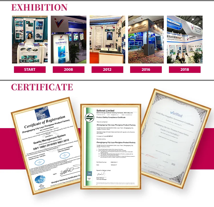 How To Build Big Size Thick Modern Style Non Yellowing Aquariums