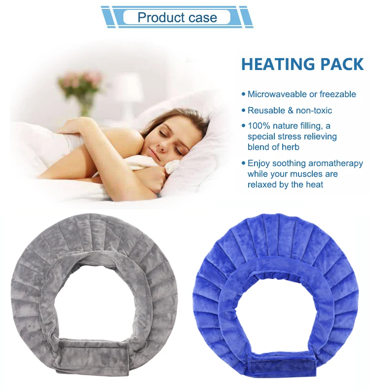 Relax Wheat Bag Reusable Stuffing Shoulder Heat Pad Microwave Heat Pack