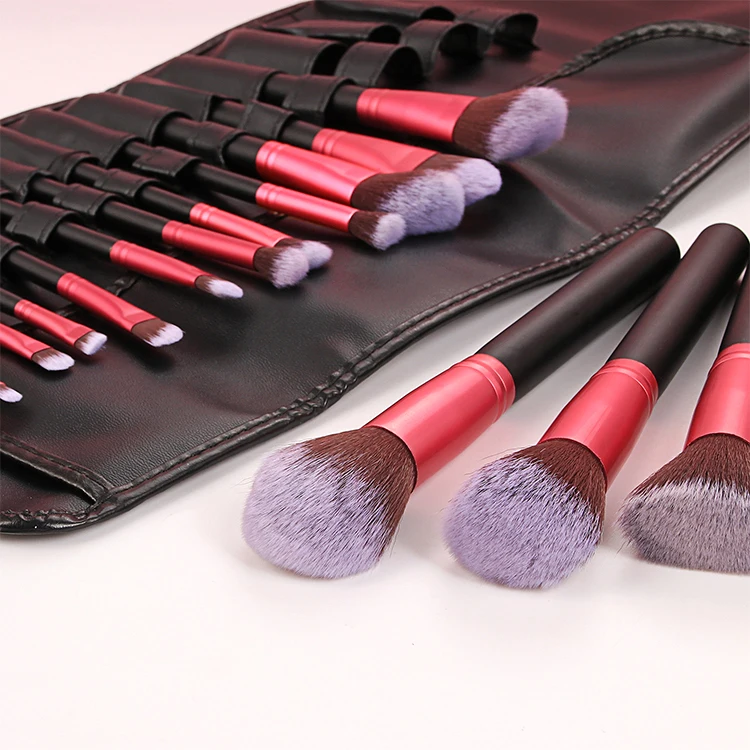 

rose gold makeup brush sets 32 piece makeup brush set high qaulity makeup brushes custom, Black