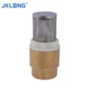 1/4 inch J5001 Brass Spring Check Valve with Net / brass check valve
