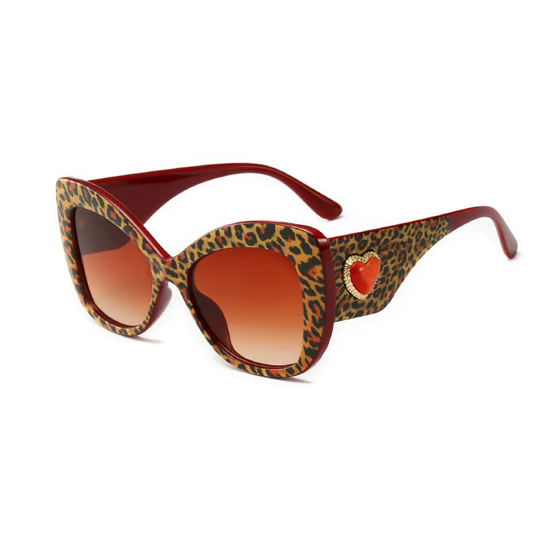 

wholesale female lunettes de soleil plastic trendy fashion popular oversized women shades sun glasses sunglasses