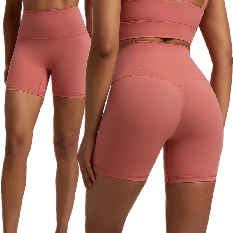 

Fitness Room Yoga Pants Girls Shorts Quick-Drying Breathable Tight Sweatpants High-Waisted Stretch Hip Lift Pants Women's Shorts