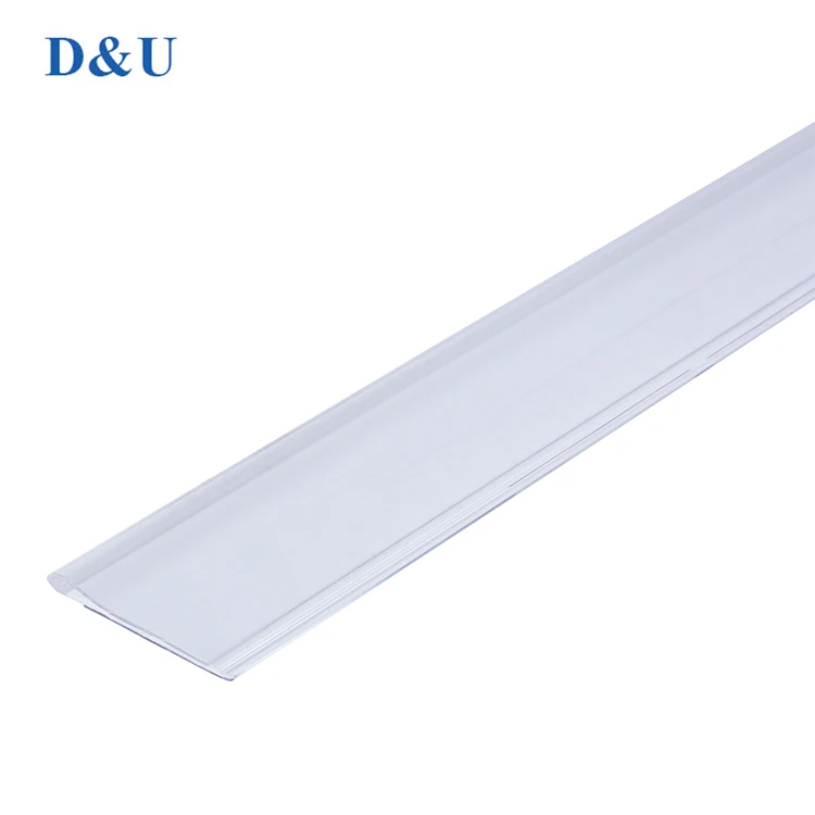 
Hot Sell Clear Label Holder Plastic Price Tag Label Holder Strip For Supermarket 