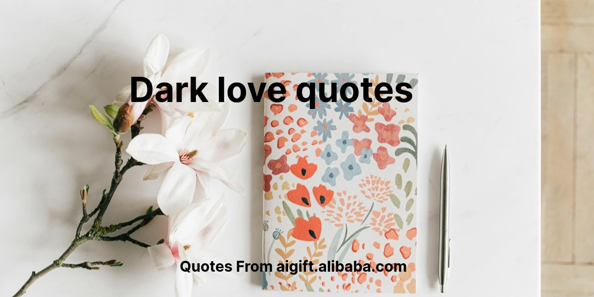 dark love quotes