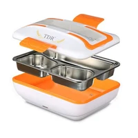 

Wholesale 110V/220V Plastic Portable Tiffin Bento Thermo Electric Food Warmer Lunch box