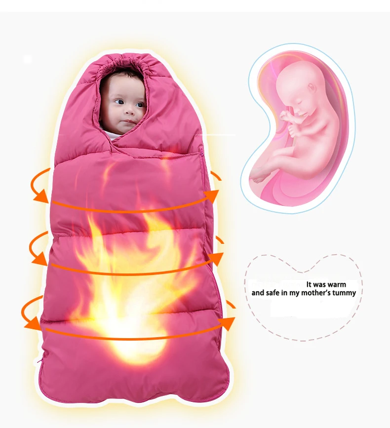 Use by children between 0 and 2 years oldAutumn and winter children's anti-kick quilt newborn bag baby sleeping bag