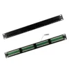 19 Inch Rack Mount Cat6 UTP RJ45 24 Port Patch Panel