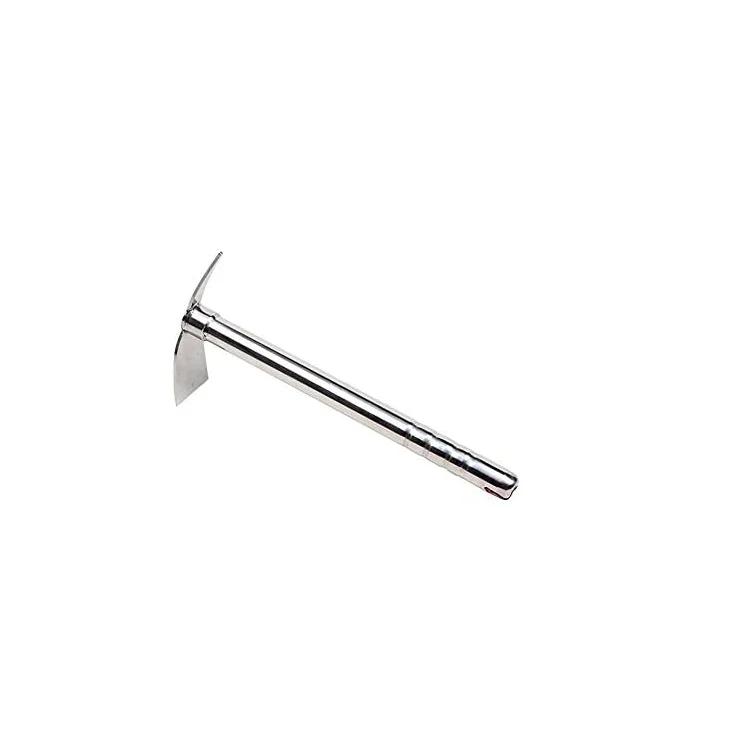 
Stainless Steel Garden Hoe Pick Multipurpose Hand Tool 15 Inch Gardening Cultivator Digging Weeding Seeding Turning Soil 