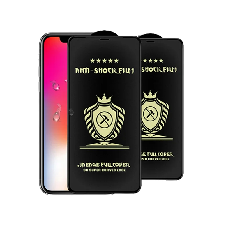 

Third Generation Of 3D Ceramic PMMA Matte Mobile Screen Protector For iPhone 12 11 Pro Redmi note 10 Screen Protector Full Cover