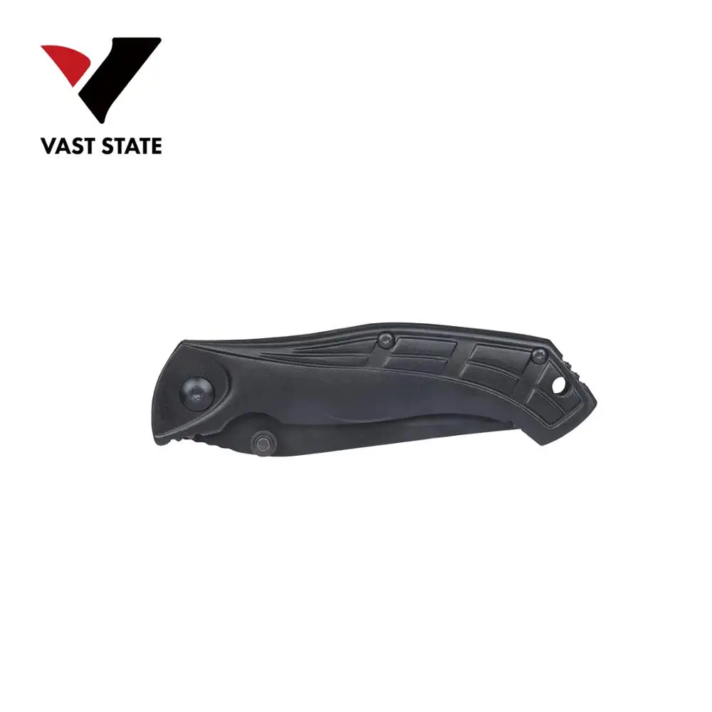 
Mini Assisted Opening Black Blade EDC Pocket Folding Knife with colorful Aluminum Handle 