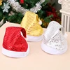 Wholesale Christmas birthday glitter decoration hat party play Santa hat