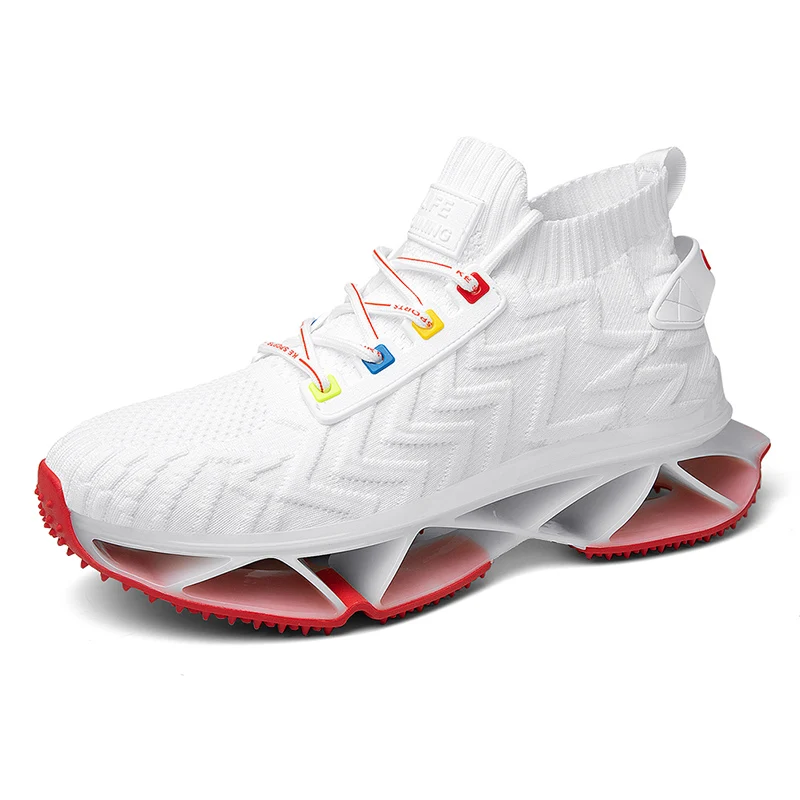 

2021 Couple Blade Casual Height Increase Shoes BrandeJogging Sport Custom Logo Outdoor Fashion Sneaker Running Shoe Men's, Picture