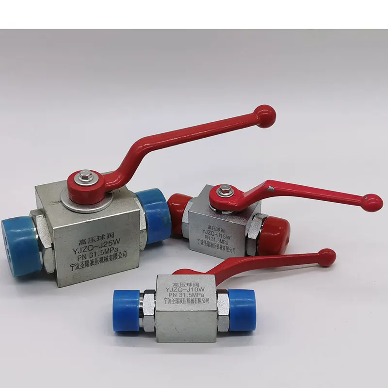 

KHP series High quality hydraulic high pressure ball valve, Silver