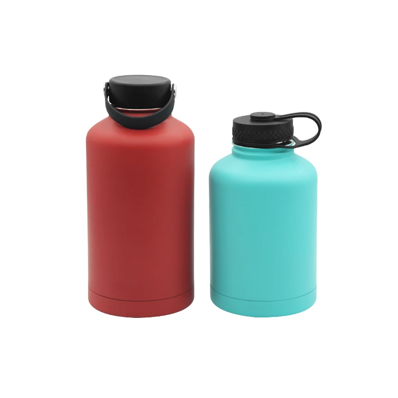 

Private Label Stainless Steel Insulated Flask Double Wall Vacuum Flask Thermos, Blue, black, white and custom pantone color