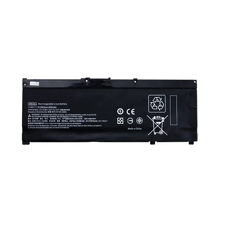 

New arrivals laptop inbuilt battery 52.5Wh SR03XL For HP Pavilion 15-CX0058WM HSTNN-IB8L L08934-1B1 li-ion battery SR03XL Series