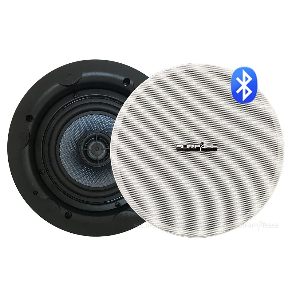 

Waterproof SPK 5.25inch Active Coxial In-Ceiling Smart BT Speaker For Bath Room
