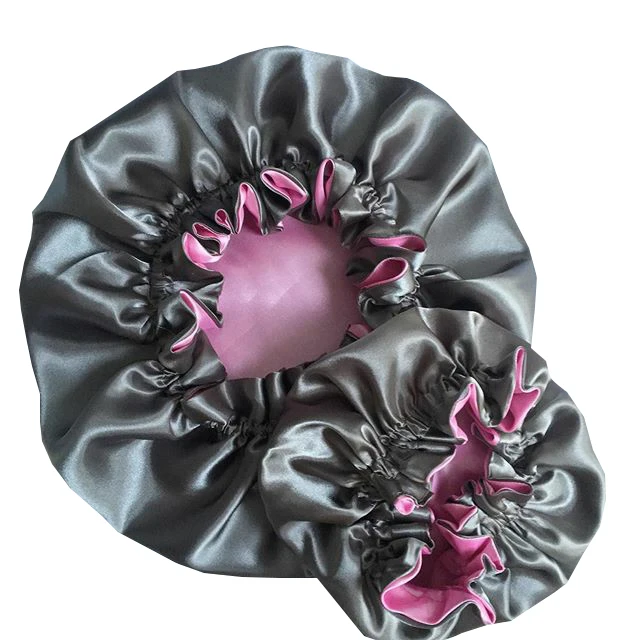 
Mommy and me custom sleep cap Satin bonnet 
