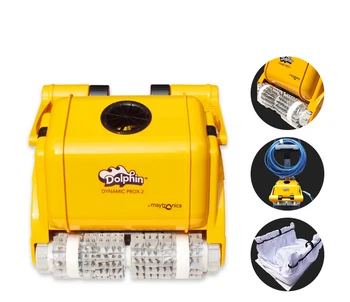 Climb Wall As Dolphin Robotic Pool Cleaner,Household Automatic Swimming