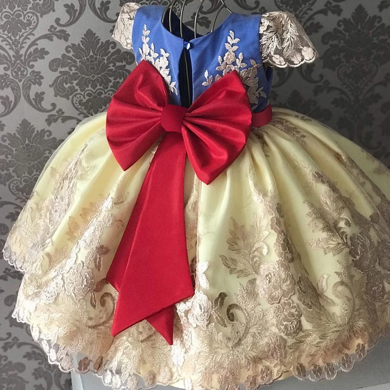 

Girls Dress Elegant New Year Princess Children Party Dress Wedding Gown Kids Dresses for Girls Birthday Party Dress Vestido Wear