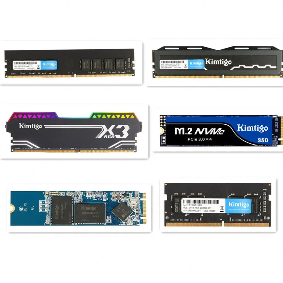 

Kimtigo Hot Sale Z3 RGB GAMING Ram Ddr3 4Gb 1600Mhz