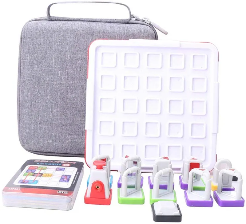 

Custom EVA Hard Travel Case bag for Laser Maze (Class 1) Logic Game and STEM Toy for Boys eva Carrying Case, Blue,black,red,or others