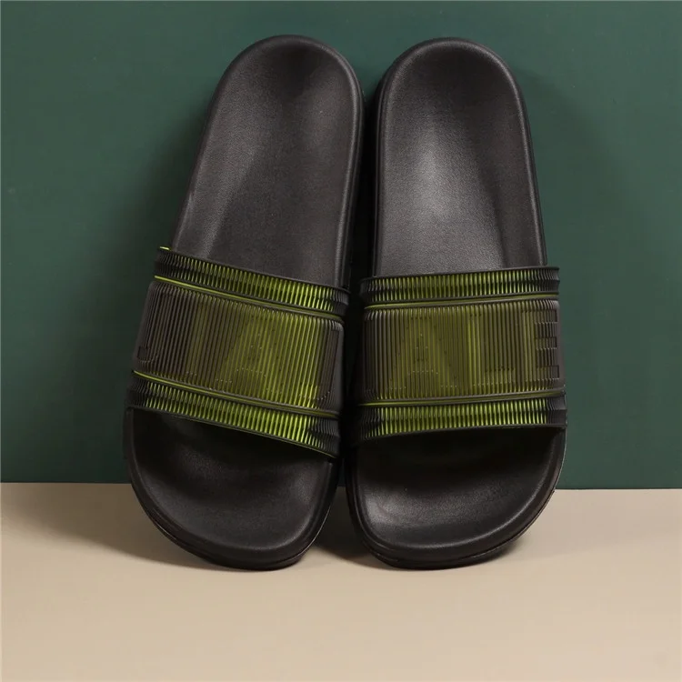 

Summer Home Men Slippers Slides Flip Flops Casual Flat Shoes Beach Gradient Sandals and Slippers