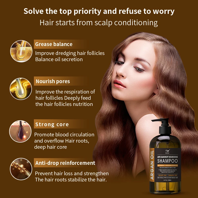 

High Quality Argan Shampoo Argan Oil Shampoo With Cheap Price