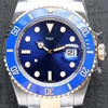 Rollex Dive Date 116613LB Stainless Steel 904L Mechanic Watch ETA 2836 Or 3135 Automatic Movement Blue Dial Wristwatch
