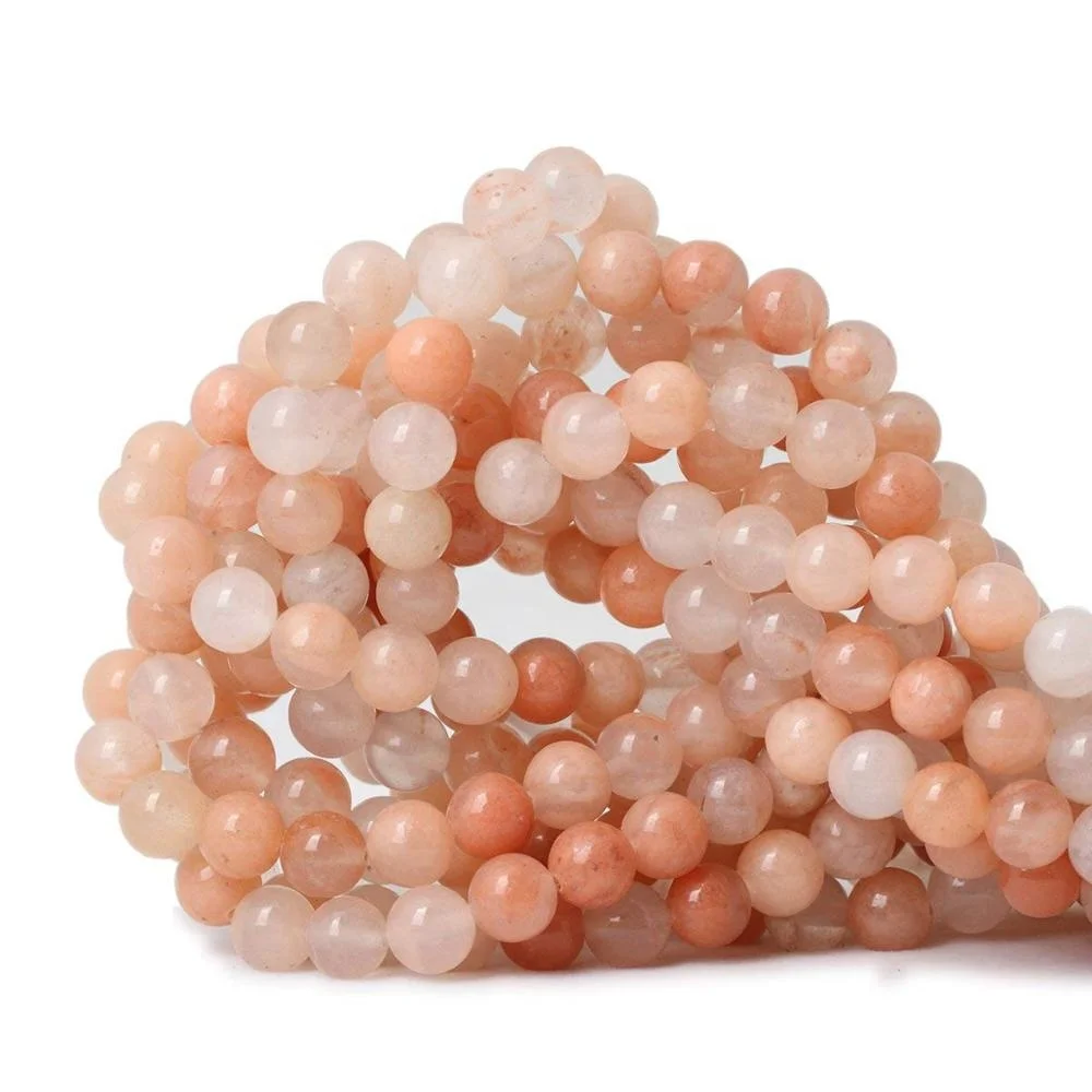 

8mm loose gemstone beads pink aventurine natural stone beads